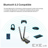 TP-Link Networking Archer TX20E AX1800 Dual Band Wi-Fi 6 Bluetooth 5.2 PCIe Adapter Retail