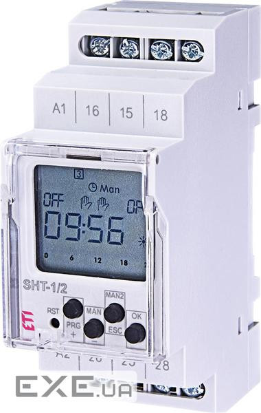 Програмоване цифрове реле ETI, SHT-1/2 UNI  12-240 AC/DC (2x16A_AC1) (2470054)