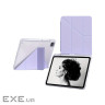 Чохол до планшета BeCover Ultra Slim Origami Transparent Apple iPad Pro 11" M5 2025 Purple (715957)