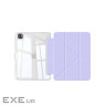 Чохол до планшета BeCover Ultra Slim Origami Transparent Apple iPad Pro 11" M5 2025 Purple (715957)