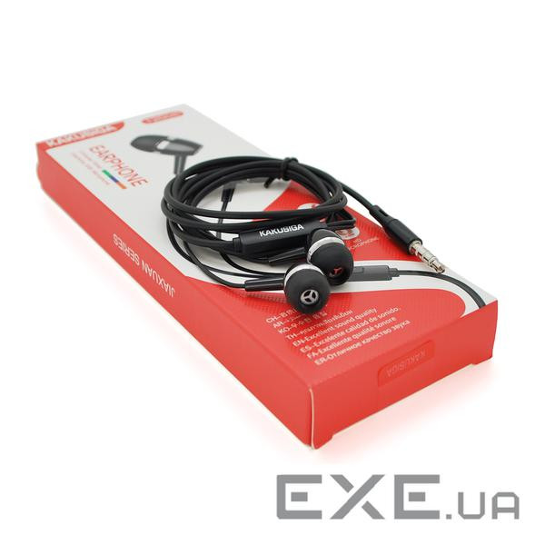 Навушники провідні iKAKU KSC-659 JIAXUAN з мікрофоном, Black, Bох (KSC-659-B) (KSC-659-B)