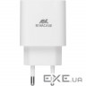 Зарядний пристрій RIVACASE Rivapower PS4102 WD5 1xUSB-A, 1xUSB-C, PD3.0, QC3. (PS4102 WD5 (White))