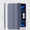 Чeхол-книжка BeCover Tri Fold Soft TPU Silicone для Apple iPad Pro 11" M4 2024 Purple (711749)