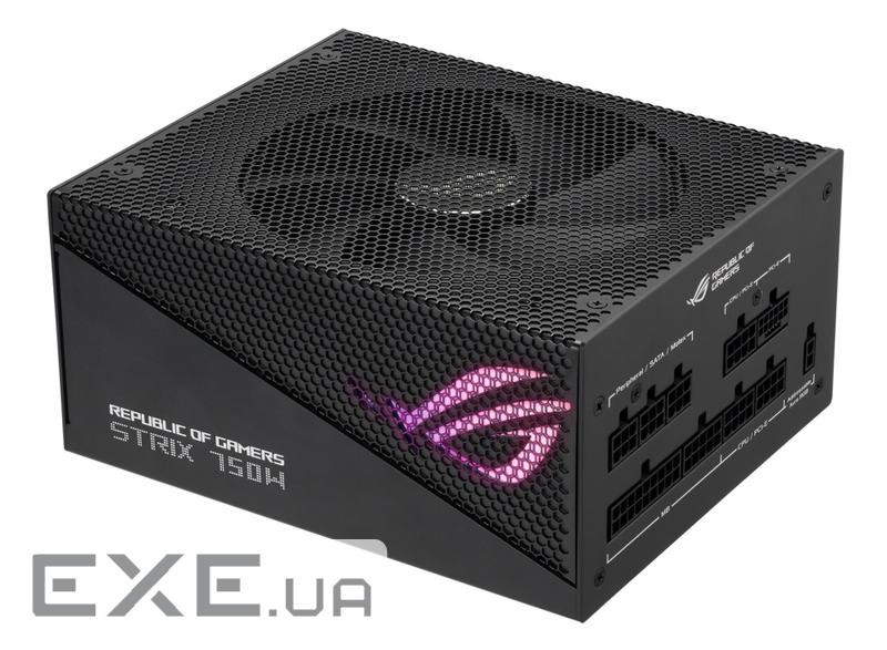 Блок живлення ASUS 750W ROG Strix PCIE5 Gold Aura Edition (90YE00P3-B0NA00)