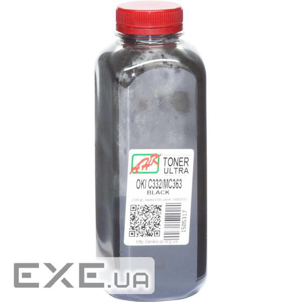 Тонер OKI C332/MC363, 120г Black AHK (1505317)