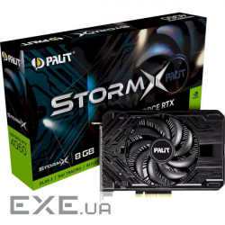 Відеокарта PALIT GeForce RTX 4060 StormX (NE64060019P1-1070F)