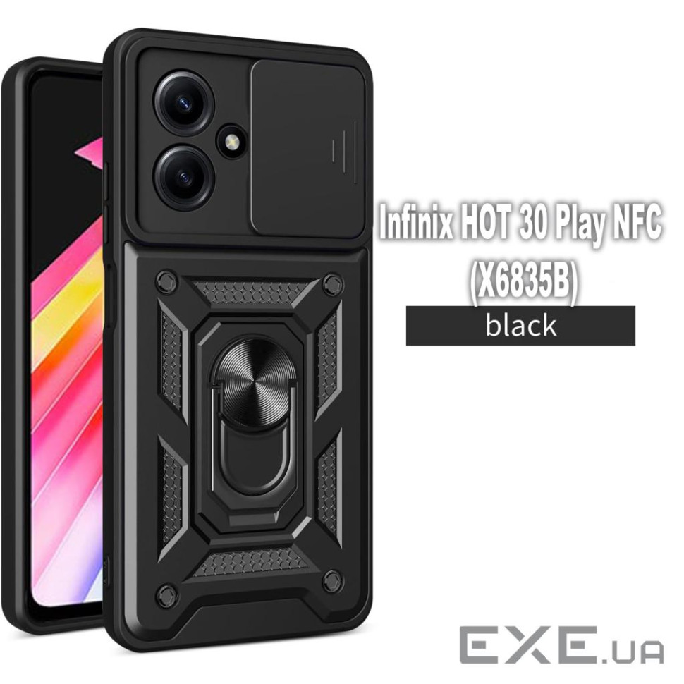 Чохол до мобільного телефона BeCover Military Infinix HOT 30 Play NFC (X6835B) Black (709956)