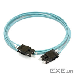 ВО патч-корд, SC/UPC-SC/UPC, 2.8мм, (OM3 Clearcurve&reg,), Duplex, LSZH, 2м , Corni (575702T5Z80002M)