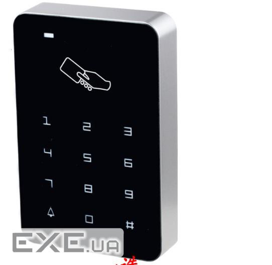 Накладна кодова клавіатура внутрішня сенсорна з вбудованим зчитувачем Proxi (YT-P1 (YT-P115х45х20)