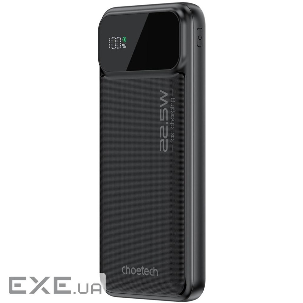 УМБ Choetech 10000mAh 22.5W PD,QC3.0 2USB-A+USB-C Black (B728-CCBK)