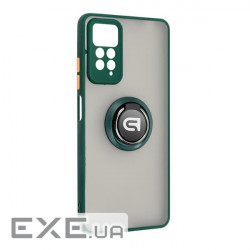 Чохол-накладка Armorstandart Frosted Matte Ring для Xiaomi Redmi Note 12 Pro 4G Dark Green (ARM68383