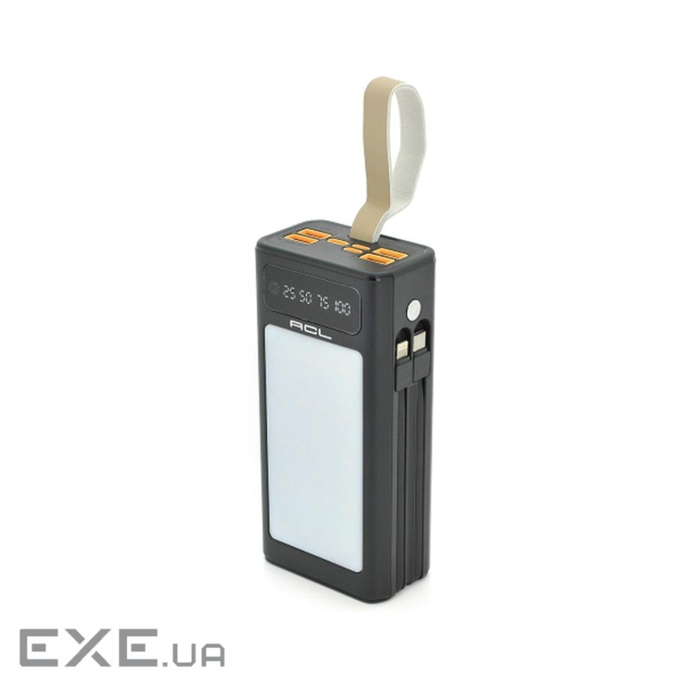 Універсальна мобільна батарея ACL PW-85 30000mAh Black (ACL PW-85B/37711)