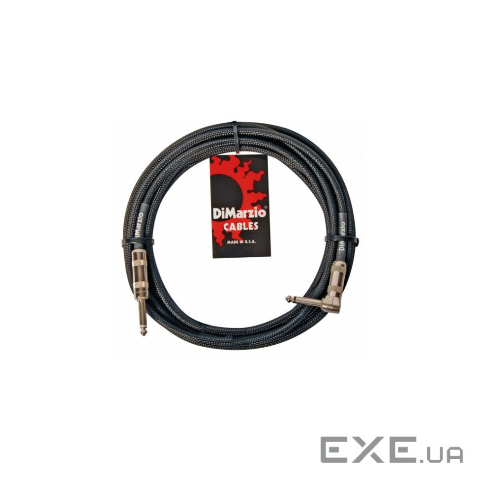 Інструментальний кабель DiMarzio Instrument Cable 4.5m Black (EP1715SRBK)