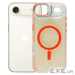 Чохол до мобільного телефона BeCover FIBRA Star Shine MagSafe Apple iPhone 17 Air Orange (715422)