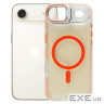 Чохол до мобільного телефона BeCover FIBRA Star Shine MagSafe Apple iPhone 17 Air Orange (715422)