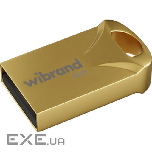Флешка WIBRAND Hawk 8GB USB2.0 Gold (WI2.0/HA8M1G)