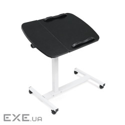 Стіл-підставка для ноутбука, ліжко, регульована висота-70-90см, стільниця-60х40см, Bla (YT-TB60Wood)