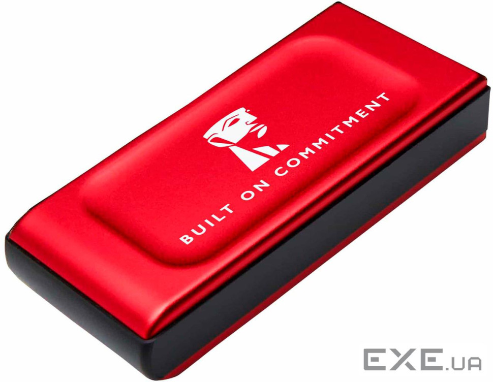 Портативний SSD диск KINGSTON XS1000 BoC 1TB USB3.2 Gen2 Red (SXS1000R/1000GA)