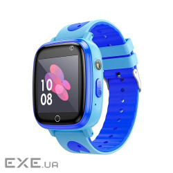Дитячий смарт годинник Hoco Y100, функція дзвінка та камера, кнопка SOS, ліхтарик, Blue (Hoco Y100B)