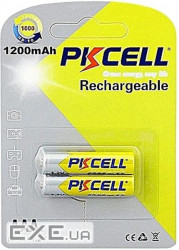 Акумулятор PkCell 1.2V AAA 1200 мАг NiMH Rechargeable Battery 2 шт (AAA1200-2B)
