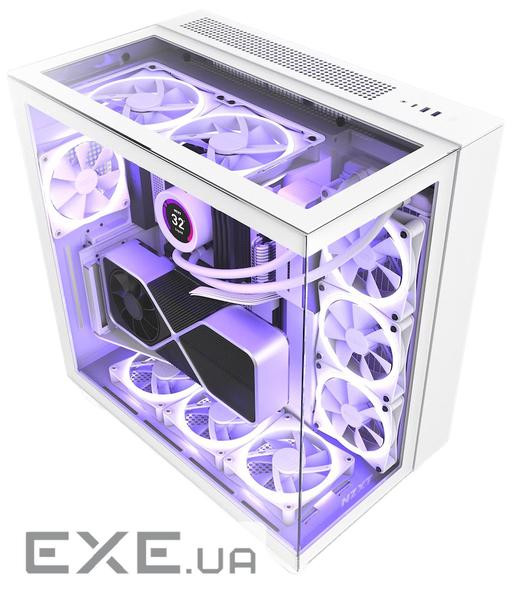 Корпус NZXT H9 Elite Matte White (CM-H91EW-01)