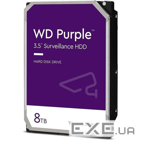 Жорсткий диск 3.5" 8TB WD (WD85PURZ)