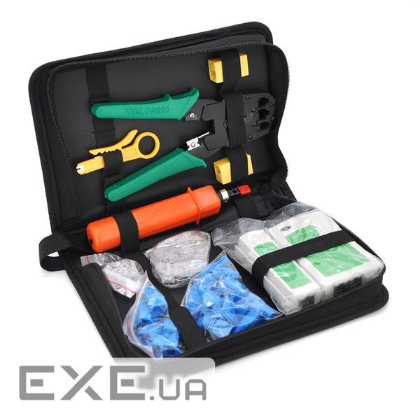 Набір інструментів для мережі 11 in 1, HT-315, HT-314, Tester & other Merlion (A038) (YT-A038)