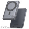 Батарея універсальна HOCO 5000mAh Title PD/20W Magnetic with stand + mini wallet Grey (Q46 / 714988)