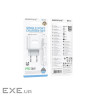 Зарядний пристрій BOROFONE USB-C PD20W + cable USB-C to USB-C white (6941991121371)