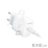 Зарядний пристрій BOROFONE USB-C PD20W + cable USB-C to USB-C white (6941991121371)