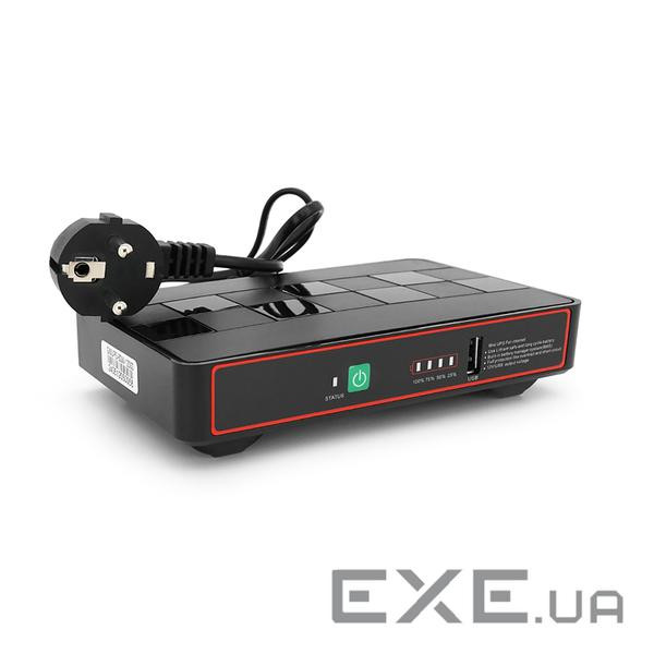 ДБЖ Green Wave Ecoputer-P60W для роутерів / комутаторів / PON / POE, 12V / USB-2A, (GWUPS-60W-12000) / PON / POE, 12V /