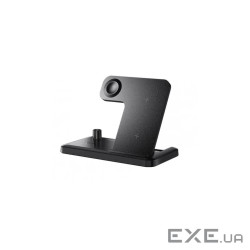 Зарядний пристрій Essager 4-in-1 wireless charger 15W foldable desktop black (EWXZM-JC01-Z)