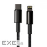 Кабель BASEUS Tungsten Gold Fast Charging Data Cable Type-C to iP PD 20W 2м Black (CATLWJ-A01)