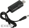 Кабель перетворювач USB-DC 5v to 9v/12v (1m) (USBDC59512)