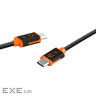 Кабель j5create JUCX25L30-N, преміум якість, USB 2.0, C-тато/C-тато,3 м.