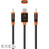 Кабель j5create JUCX25L30-N, преміум якість, USB 2.0, C-тато/C-тато,3 м.