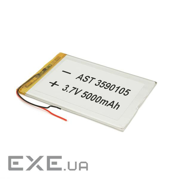 Літій-полімерний акумулятор 3.5*90*105mm (Li-ion 3.7В 3000мА&middot,год) (3590105) ) (3590105)