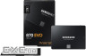 Накопичувач SSD 2.5" 2TB 870 EVO SAMSUNG (MZ-77E2T0B/EU)