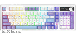 Клавіатура Ajazz AK980 V2 RGB Gift Switch V2 Wireless (AK980-V2-G-PWB) White