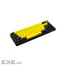 LORGAR KBP70MW, Wireless 65% Mechanical Gaming Keyboard Pro, Black/yellow, EN la (LRG-KBP70MW-YL-US)