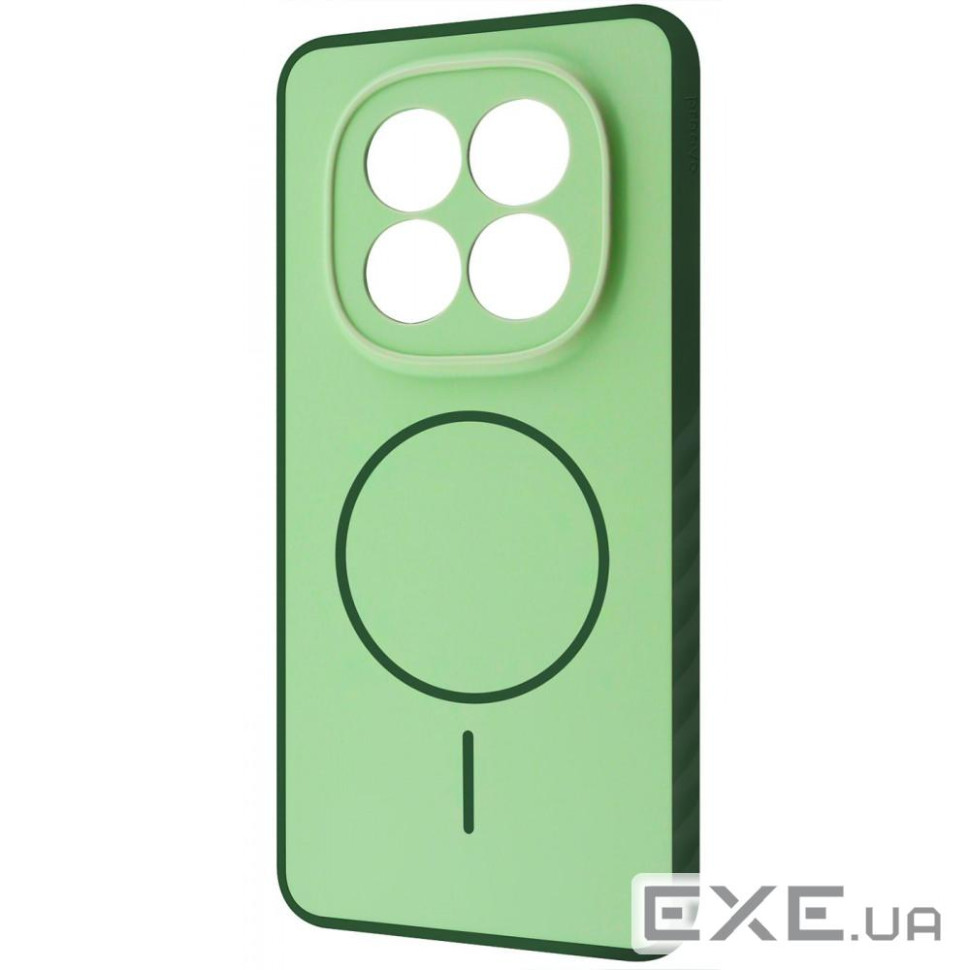 Чехол Proove Softline Case with Magnetic Ring Xiaomi Redmi Note 15 Pro 5G green (PCLCXRP1556)