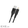 Дата кабель USB 2.0 AM to Lightning 1.2m 2.4A black Promate (powerlink-ai120.black)