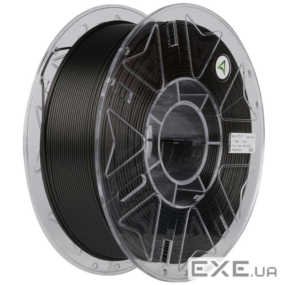 Пластик для 3D-принтера Creality PETG-CF Hyper 1.75mm, 1kg, Night Gray (3301060037)