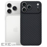 Чохол до мобільного телефона BeCover FIBRA Carbonite MagSafe Apple iPhone 17 Pro Max Black (715410)