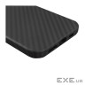 Чохол до мобільного телефона BeCover FIBRA Carbonite MagSafe Apple iPhone 17 Pro Max Black (715410)