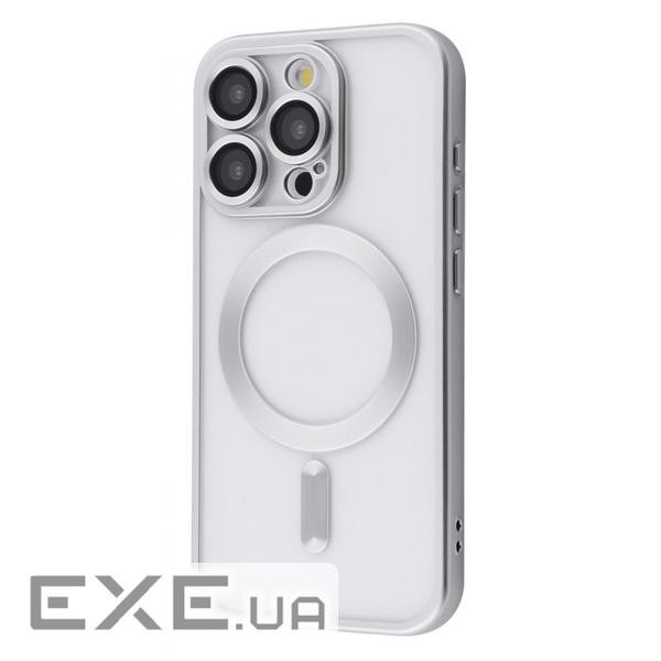 Чохол Metal Matte Case with Magnetic Ring iPhone 15 Pro Max white titanium (54756 white titanium)