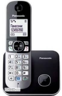 Радіотелефон DECT (чорний) KX-TG6811UAB