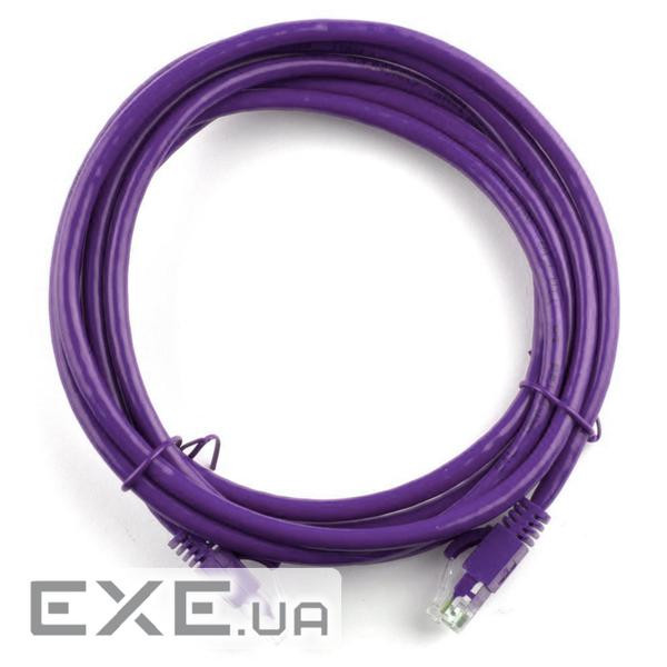 Патч-корд литий RITAR, UTP, RJ45, Cat.5e, 1,5m, фіолетовий, Cu (мідь ) (04274)