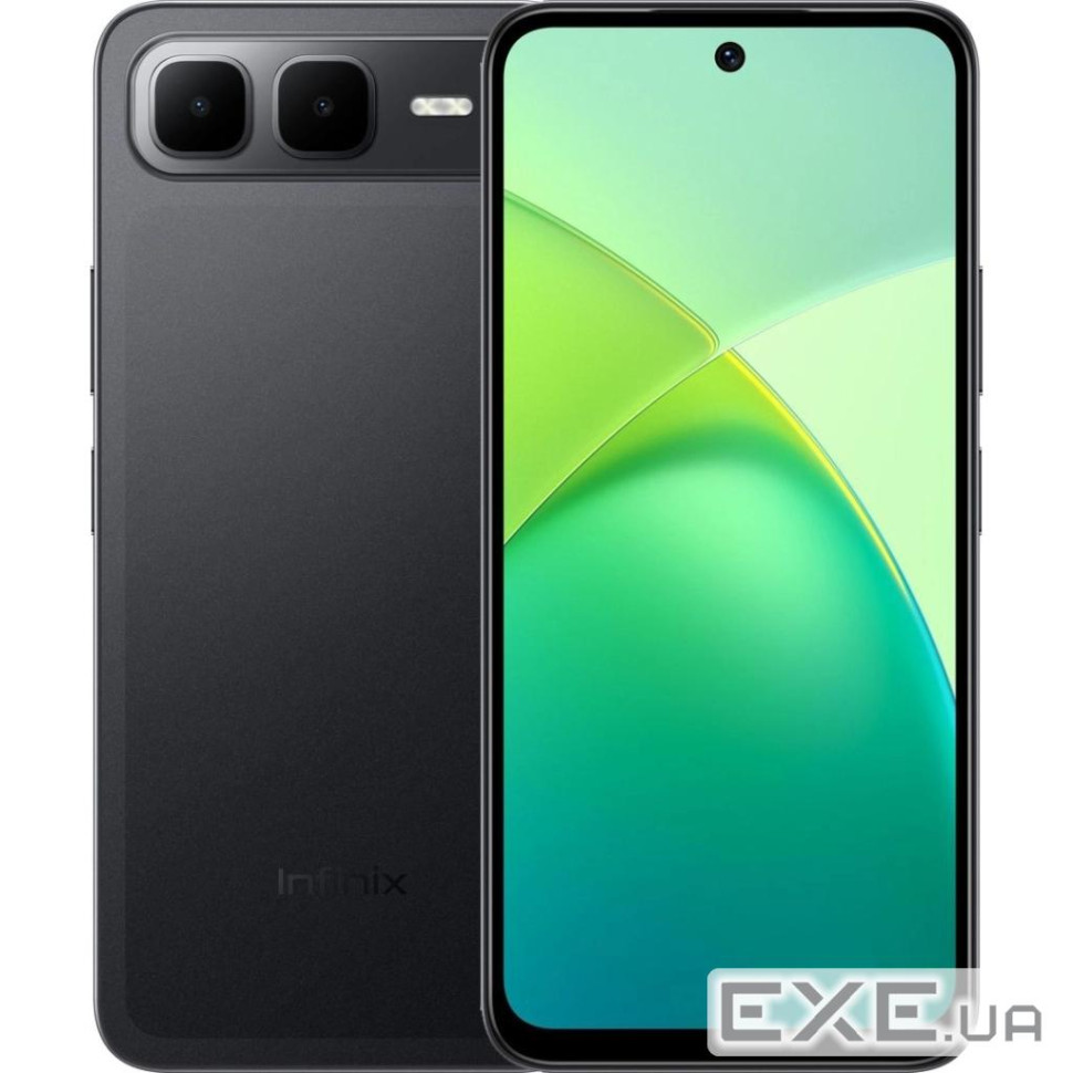 Мобільний телефон Infinix Smart 10 Plus 4/128Gb Sleek Black (4894947091179)