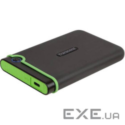 Портативний жорсткий диск TRANSCEND StoreJet 25M3C 2TB USB3.1 Iron Gray (TS2TSJ25M3C)